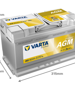VARTA AGM START STOP 80AH