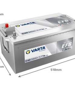 VARTA PROMOTION EFB 240AH